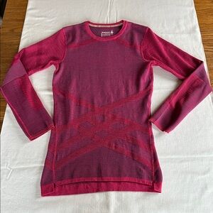 Smartwool Intraknit Merino 200 Crew Magenta Pink M